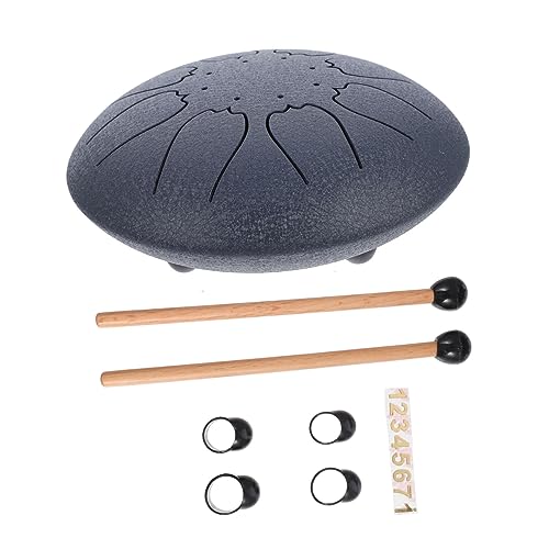 Kisangel 1 Satz Zungentrommel aus Stahl Meditation Zungentrommel 8-Ton-Trommel Kind Handtrommel aufkleber Mini ätherische Trommel Instrument Titanstahllegierung Blue Kisangel 1 Satz Zungentrommel aus Stahl Meditation Zungentrommel 8-Ton-Trommel Kind Handtrommel aufkleber Mini ätherische Trommel Instrument Titanstahllegierung Blue von Kisangel