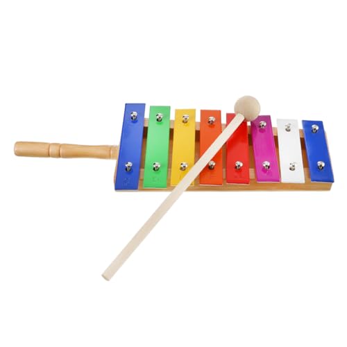Kisangel 1 Stück Siebenton Aluminium Banjo Musical Für Xylophon Percussion Aus Holz Instrumente Für Die Früherziehung Schlaginstrumente Buntes Metall Kisangel 1 Stück Siebenton Aluminium Banjo Musical Für Xylophon Percussion Aus Holz Instrumente Für Die Früherziehung Schlaginstrumente Buntes Metall von Kisangel