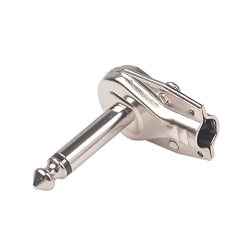 Kisangel 10 Stück Guitar -effektor -kabelstopfen Draht Pedal Rechts Elektrische Gitarre Instrument Stecker Wirkung Jack Patch Gitarrenkabel Gitarrenverstärker Audio- Silver Kisangel 10 Stück Guitar -effektor -kabelstopfen Draht Pedal Rechts Elektrische Gitarre Instrument Stecker Wirkung Jack Patch Gitarrenkabel Gitarrenverstärker Audio- Silver von Kisangel