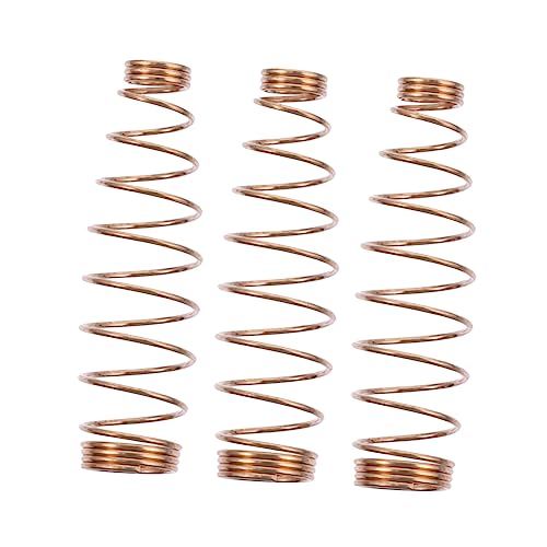 Kisangel 180 Stück Klavier Frühling Reparatur mit Piano-Jack-Feder Professional Werkzeug klavier stimmschlüssel klavierzubehör Klavierfedern Spiralfeder aus Messing Instrumentalteil Golden von Kisangel