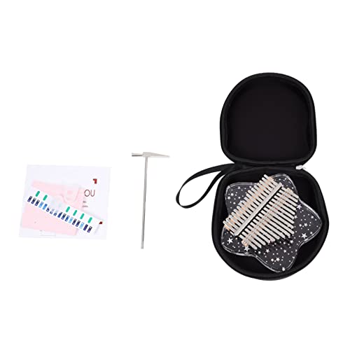 Kisangel 1Satz Exquisites Daumenklavier für Tasten Musikinstrument Transparentes Kalimba mit Klarer für Musikanfänger und Kreative Zuhause Kisangel 1Satz Exquisites Daumenklavier für Tasten Musikinstrument Transparentes Kalimba mit Klarer für Musikanfänger und Kreative Zuhause von Kisangel