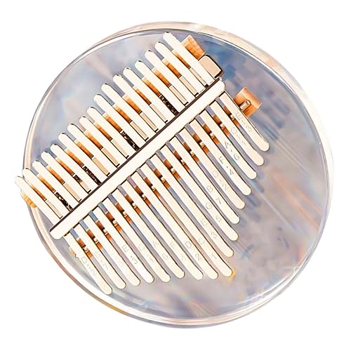 Kisangel 1Satz Mini Kalimba Acryl Schlüssel Tragbares Daumenklavier Für Anfänger Design Stimmhammer Für Erwachsene Musikinstrument Mit Kristallglänzender Kisangel 1Satz Mini Kalimba Acryl Schlüssel Tragbares Daumenklavier Für Anfänger Design Stimmhammer Für Erwachsene Musikinstrument Mit Kristallglänzender von Kisangel