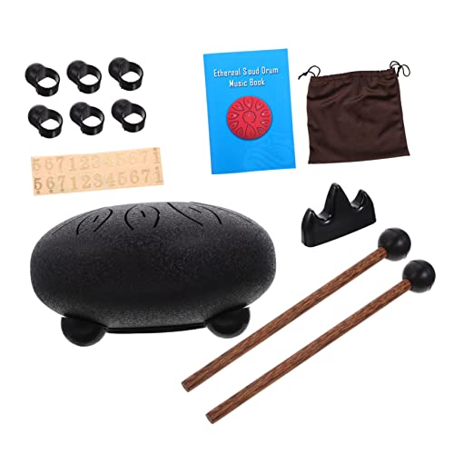 Kisangel 1Satz Zungentrommel aus Töne Dur Kreative Ätherische Trommel für Meditation und Tragbares Percussion Instrument Kisangel 1Satz Zungentrommel aus Töne Dur Kreative Ätherische Trommel für Meditation und Tragbares Percussion Instrument von Kisangel