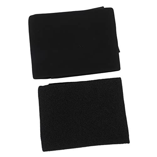 Kisangel 2 Blätter Lautsprecher staubdes Baumwoll Stoff Schalldämpfende Decke Grill Lautsprecher-Maschenmatte Subwoofer Sprechertuch schwarz schalldämpfende Matte Lautsprechergewebe Schwamm Kisangel 2 Blätter Lautsprecher staubdes Baumwoll Stoff Schalldämpfende Decke Grill Lautsprecher-Maschenmatte Subwoofer Sprechertuch schwarz schalldämpfende Matte Lautsprechergewebe Schwamm von Kisangel
