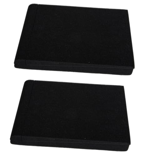 Kisangel 2 Stück Anti-vibrations-schwammpolster Unterlage Dämpfung Lautsprecher Akustisch Schaum Plattenspieler-isolationspads Sprecher -isolation Füße Isolationskissen Polyurethan Schwarz Kisangel 2 Stück Anti-vibrations-schwammpolster Unterlage Dämpfung Lautsprecher Akustisch Schaum Plattenspieler-isolationspads Sprecher -isolation Füße Isolationskissen Polyurethan Schwarz von Kisangel