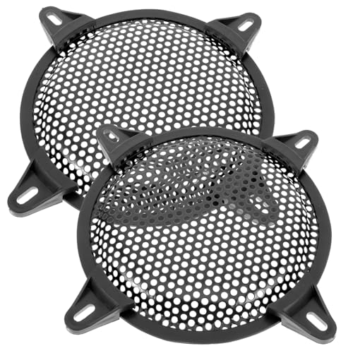 Kisangel 2 Stück Autolautsprechernetzabdeckung Grill Stoff Lautsprecherabdeckungen Auto-lautsprecher Subwoofer Lautsprechergitternetz Metall Kaltgewalzter Stahl Black Kisangel 2 Stück Autolautsprechernetzabdeckung Grill Stoff Lautsprecherabdeckungen Auto-lautsprecher Subwoofer Lautsprechergitternetz Metall Kaltgewalzter Stahl Black von Kisangel