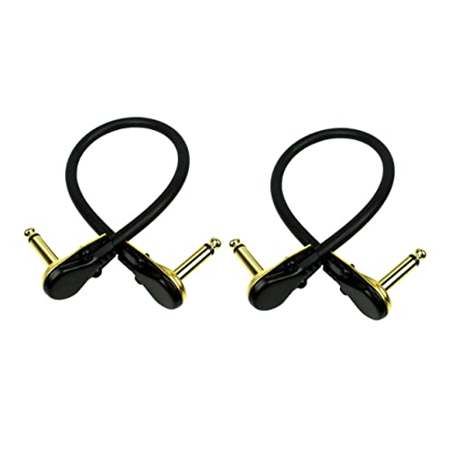 Kisangel 2 Stück Effektkabel Rauschunterdrückungskabel Tastaturkabel Audiokabel für E-Gitarre Instrumentenkabel für Bass Gitarrenkabel Basskabel Kupfer Golden Kisangel 2 Stück Effektkabel Rauschunterdrückungskabel Tastaturkabel Audiokabel für E-Gitarre Instrumentenkabel für Bass Gitarrenkabel Basskabel Kupfer Golden von Kisangel