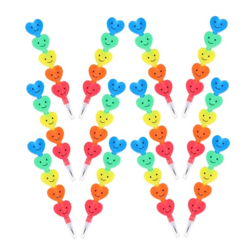 Kisangel 25 Stück Liebe Block Bleistift Herz Bleistifte stapeln Bleistift Herzstifte für kinderstifte aus plastik schreibwaren Kreatives Briefpapier Kisangel 25 Stück Liebe Block Bleistift Herz Bleistifte stapeln Bleistift Herzstifte für kinderstifte aus plastik schreibwaren Kreatives Briefpapier von Kisangel