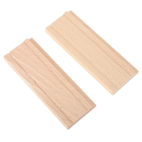 Kisangel 2Stücke Kalimba Zubehör Holzbrücke für Daumenklavier Multifunktionale Kalimba Brücke Tonverbesserung Langlebiges und Leichtes DIY Kalimba Zubehör von Kisangel