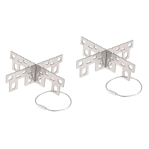 Kisangel 2st Brennerständer Grillplatte Für Gasgrill Gasherd Im Freien Gasherd Stehen Ständer Für Gasbrenner Gasherdständer Aus Edelstahl Campingbrenner Campingkocher Rostfreier Stahl Kisangel 2st Brennerständer Grillplatte Für Gasgrill Gasherd Im Freien Gasherd Stehen Ständer Für Gasbrenner Gasherdständer Aus Edelstahl Campingbrenner Campingkocher Rostfreier Stahl von Kisangel