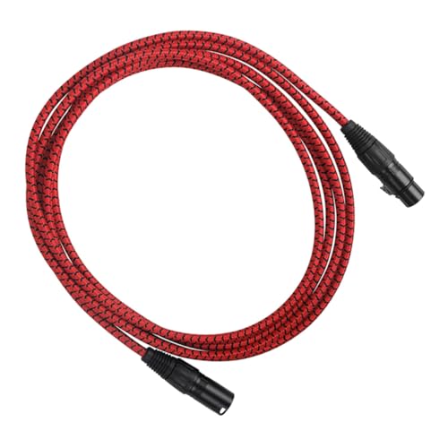 Kisangel 3 Gitarrenkabel guitar cable speaker cables Tonkabel Meterkabel männlich zu weiblich draht zum Mikrofonkabel XLR-zu-XLR-Kabel Mikrofonkabel von Stecker auf Buchse Abs rot Kisangel 3 Gitarrenkabel guitar cable speaker cables Tonkabel Meterkabel männlich zu weiblich draht zum Mikrofonkabel XLR-zu-XLR-Kabel Mikrofonkabel von Stecker auf Buchse Abs rot von Kisangel