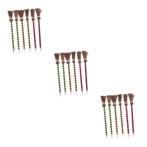 Kisangel 3 Sätze Hexenbesen Bleistift Lustiger Kleinkindbesen Halloween Zauberstab Farbartikel Party Hexen Kinderstifte Hexenbesen Stifte Halloween Dekorationen Halloween 6 Stück * 3 Kisangel 3 Sätze Hexenbesen Bleistift Lustiger Kleinkindbesen Halloween Zauberstab Farbartikel Party Hexen Kinderstifte Hexenbesen Stifte Halloween Dekorationen Halloween 6 Stück * 3 von Kisangel