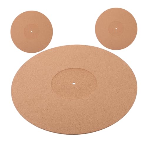 Kisangel 3 Stück Schallplattenmatte aus Vinyl Kork Schallplattenunterlage aus Vinyl Aufzeichnungsblock Plattenschutzmatte Platte für Plattenspieler Scheibenschutzmatte Kisangel 3 Stück Schallplattenmatte aus Vinyl Kork Schallplattenunterlage aus Vinyl Aufzeichnungsblock Plattenschutzmatte Platte für Plattenspieler Scheibenschutzmatte von Kisangel