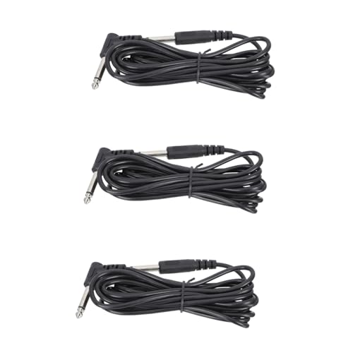 Kisangel 3 Stücke Audioleitung lautsprecher kabel für elektrische gitarre Audiokabel Kabel für E-Gitarre Kabel für gitarre Audioverbindungskabel Gitarrenkabel PVC Black Kisangel 3 Stücke Audioleitung lautsprecher kabel für elektrische gitarre Audiokabel Kabel für E-Gitarre Kabel für gitarre Audioverbindungskabel Gitarrenkabel PVC Black von Kisangel