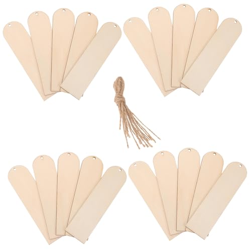 Kisangel 30 Stück Holz Lesezeichen Mit Etiketten Namensrohlinge Für Etiketten DIY Material Holz Lesezeichenrohlinge Unfertige Lesezeichen Blanko Lesezeichen DIY Zubehör Zeichnen Kisangel 30 Stück Holz Lesezeichen Mit Etiketten Namensrohlinge Für Etiketten DIY Material Holz Lesezeichenrohlinge Unfertige Lesezeichen Blanko Lesezeichen DIY Zubehör Zeichnen von Kisangel