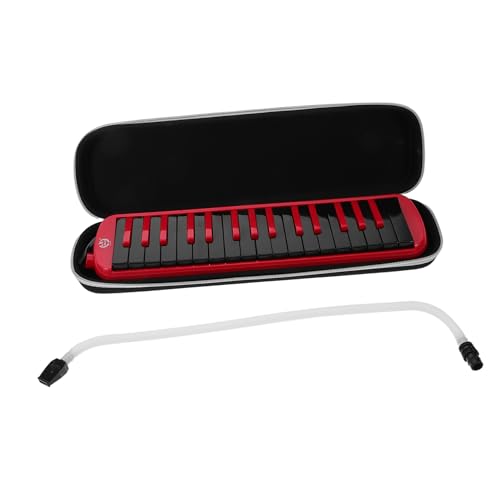 Kisangel 32 Mundharmonika Melodica-Tasche Akkordeon-Instrument Melodie Wassertelefon Kalimba Daumenklavier elektrisches Saxophon Tuba-Instrument keytar EVA-Klavierkoffer rot Kisangel 32 Mundharmonika Melodica-Tasche Akkordeon-Instrument Melodie Wassertelefon Kalimba Daumenklavier elektrisches Saxophon Tuba-Instrument keytar EVA-Klavierkoffer rot von Kisangel