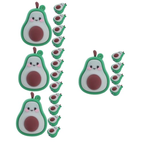 Kisangel 4 Sätze Avocado Bleistiftmesser Tragbare Bleistifte Für Bleistiftspitzer Kleines Bleistiftspitzer Werkzeug Manuelle Handspitzer Cartoon 5 Stück * 4 von Kisangel