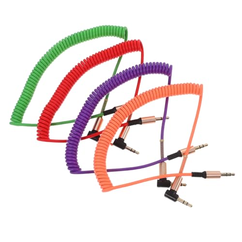 Kisangel 4 Stück Audiokabel Aux Lautsprecherkabel Stereo-Aux-Kabel aux kabel für auto Gitarrenkabel abgeschirmt Home-Audio-Zubehör Instrumentenkabel Audio-Video-Kabel Metall Zufällige Farbe Kisangel 4 Stück Audiokabel Aux Lautsprecherkabel Stereo-Aux-Kabel aux kabel für auto Gitarrenkabel abgeschirmt Home-Audio-Zubehör Instrumentenkabel Audio-Video-Kabel Metall Zufällige Farbe von Kisangel