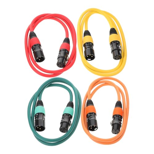 Kisangel 4 Stück Audioleitung Kabelmikrofon Mikrofonkabel männlich zu weiblich Männliches bis weibliches Kabel symmetrisches Mikrofonkabel lautsprecher mikrofon kabel PVC Kisangel 4 Stück Audioleitung Kabelmikrofon Mikrofonkabel männlich zu weiblich Männliches bis weibliches Kabel symmetrisches Mikrofonkabel lautsprecher mikrofon kabel PVC von Kisangel