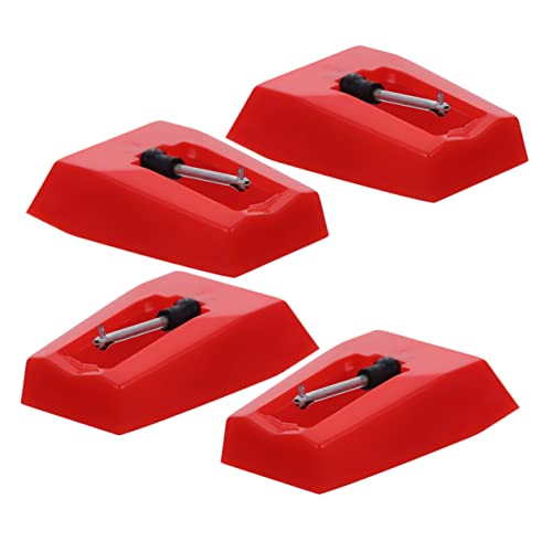 Kisangel 4 Stück Stift Ersatz Nadeln Plattenspieler-Nadel Plattenspielernadel Grammophon drehteller Austausch der Vinyl-Player-Nadel Zubehör für Phonographen Aluminium Kisangel 4 Stück Stift Ersatz Nadeln Plattenspieler-Nadel Plattenspielernadel Grammophon drehteller Austausch der Vinyl-Player-Nadel Zubehör für Phonographen Aluminium von Kisangel