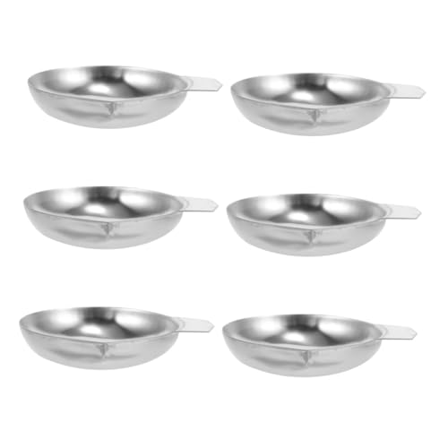 Kisangel 6 Stück Diamant Waagschale Wiegeschale Aus Edelstahl Laborwaage Waage Tassen Küchenwaage Kleine Tabletts Maßstabsgetreues Boot Wiegeplatte Wägeschaufel Rostfreier Stahl Silver Kisangel 6 Stück Diamant Waagschale Wiegeschale Aus Edelstahl Laborwaage Waage Tassen Küchenwaage Kleine Tabletts Maßstabsgetreues Boot Wiegeplatte Wägeschaufel Rostfreier Stahl Silver von Kisangel
