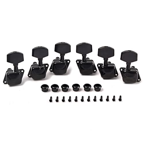 Kisangel 6-teiliges Saitenset E-gitarren-zubehör Stimmgeräte Für Akustikgitarren Gitarre Akustisch Guitar Tuning Peg Bass Klassische Gitarrenstimmstifte Gitarrentuner Black Kisangel 6-teiliges Saitenset E-gitarren-zubehör Stimmgeräte Für Akustikgitarren Gitarre Akustisch Guitar Tuning Peg Bass Klassische Gitarrenstimmstifte Gitarrentuner Black von Kisangel