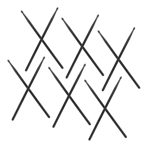 Kisangel 6Paare Nylon Drumsticks Hochwertige Schlagzeugstöcke Für Marschbänder Und Schlagzeuger Für Akustische Und Elektronische Trommeln Kisangel 6Paare Nylon Drumsticks Hochwertige Schlagzeugstöcke Für Marschbänder Und Schlagzeuger Für Akustische Und Elektronische Trommeln von Kisangel