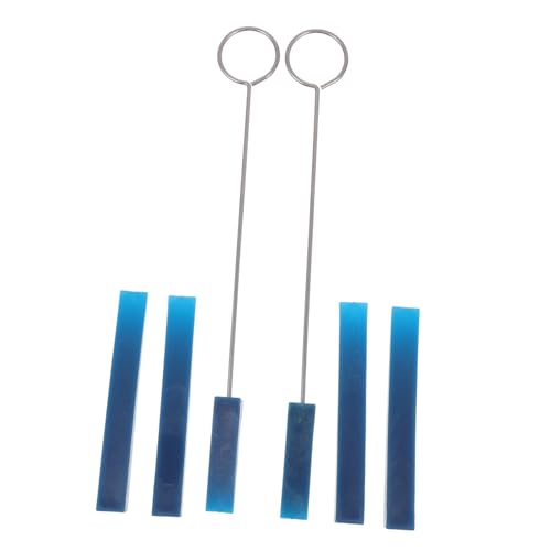 Kisangel 6Stücke Klavier Tuning Mottes Werkzeug Effiziente Klavier für Musiker für Klavierstimmer Auszubildende Studenten Blau von Kisangel