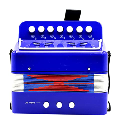 Kisangel Akkordeon Akkordeons Musical lehrreich Spielzeugakkordeon Instrument Kleines Akkordeon Musik Akkordeon pädagogisches musikalisches Abs Blau Kisangel Akkordeon Akkordeons Musical lehrreich Spielzeugakkordeon Instrument Kleines Akkordeon Musik Akkordeon pädagogisches musikalisches Abs Blau von Kisangel