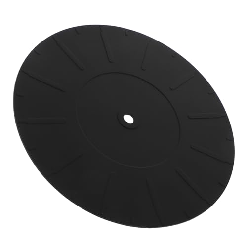 Kisangel Antistatisches Silikonpad Schutzmatte für Schallplatten Zubehör für Schallplattenspieler Scheibenschutzmatte Plattenspieler-Pad aus Vinyl Kieselgel Black Kisangel Antistatisches Silikonpad Schutzmatte für Schallplatten Zubehör für Schallplattenspieler Scheibenschutzmatte Plattenspieler-Pad aus Vinyl Kieselgel Black von Kisangel