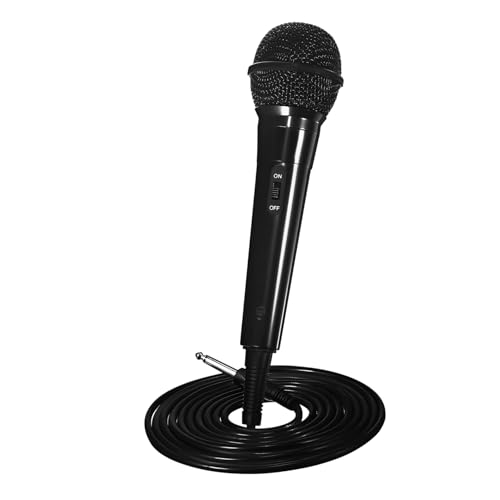 Kisangel Dynamisches Kabelmikrofon Mit Stecker Vokalmikrofon Für Karaoke Und Gesangsaufführungen Hervorragende Klangqualität Einfach Anzuschließen Kompatibel Mit Tv DVD Kisangel Dynamisches Kabelmikrofon Mit Stecker Vokalmikrofon Für Karaoke Und Gesangsaufführungen Hervorragende Klangqualität Einfach Anzuschließen Kompatibel Mit Tv DVD von Kisangel