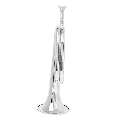Kisangel Musikinstrument Signalhorn für Orchester Trompete kupfer horn Windinstrument Anfänger Signalhorn Horn-Instrument Signalhorn für Anfänger Kupferhorn Messing Silver Kisangel Musikinstrument Signalhorn für Orchester Trompete kupfer horn Windinstrument Anfänger Signalhorn Horn-Instrument Signalhorn für Anfänger Kupferhorn Messing Silver von Kisangel