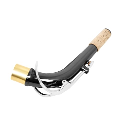 Kisangel Saxophon Gebogener Hals Alt Mundstück Nacken Saxophon-teile Saxophonhals-ersatz Zubehör Für Musikinstrumente Sax Hals Messing Schwarz Vernickelt Silver Kisangel Saxophon Gebogener Hals Alt Mundstück Nacken Saxophon-teile Saxophonhals-ersatz Zubehör Für Musikinstrumente Sax Hals Messing Schwarz Vernickelt Silver von Kisangel