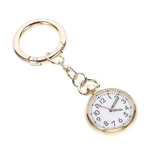 Kisangel Schwesterntisch Uhren für Männer Geschenke für Studenten fob Schlüsselanhänger Clip-on-Uhr medizinische Uhr Taschenuhr Anschauen Brustuhr Krankenschwester Quarz von Kisangel