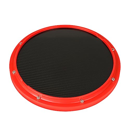 Kisangel Trommelpraxismatte Drum-Pad-Übungen Schaum -Drum-Pad Pads kreisförmig Drumpad üben Tragbares Drumpad Schlagzeug-Übungs-Pad-Kit Pad-Drum üben Kohlefaser rot Kisangel Trommelpraxismatte Drum-Pad-Übungen Schaum -Drum-Pad Pads kreisförmig Drumpad üben Tragbares Drumpad Schlagzeug-Übungs-Pad-Kit Pad-Drum üben Kohlefaser rot von Kisangel