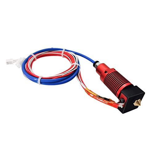 Kisbeibi 24 V 40 W 3D-Drucker Heizblock Hotend Kit Extruder Hotend Kit für Creality CR-10S Pro Drucker, Rot Kisbeibi 24 V 40 W 3D-Drucker Heizblock Hotend Kit Extruder Hotend Kit für Creality CR-10S Pro Drucker, Rot von Kisbeibi