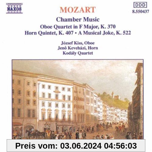 Mozart: Oboenquartett / Hornquintett von Kiss