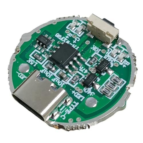 Kissmii 10W Taschenlampen-Steuerplatine Schaltkreisplatine USB-Schnittstellenplatine DIY-Zubehör 10W Kissmii 10W Taschenlampen-Steuerplatine Schaltkreisplatine USB-Schnittstellenplatine DIY-Zubehör 10W von Kissmii