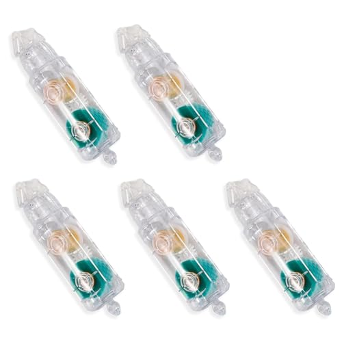 Kissmii 5 Stück Doppelseitiges Klebeband, Nachfüllpackung 0,23 X 16,40 Fuß, Nachfüllpackung für Klebebandrollen, Nachfüllpackung für Klebebandrollen Kissmii 5 Stück Doppelseitiges Klebeband, Nachfüllpackung 0,23 X 16,40 Fuß, Nachfüllpackung für Klebebandrollen, Nachfüllpackung für Klebebandrollen von Kissmii