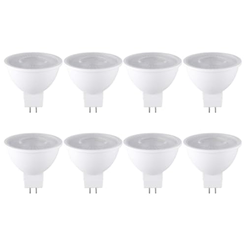 Kissmii 8PCS 7W MR16 LED-Lampe GU5.3-Sockel 6000K 520LM Weißlicht für Decken- und Schienensystembeleuchtung Zuhause Kissmii 8PCS 7W MR16 LED-Lampe GU5.3-Sockel 6000K 520LM Weißlicht für Decken- und Schienensystembeleuchtung Zuhause von Kissmii