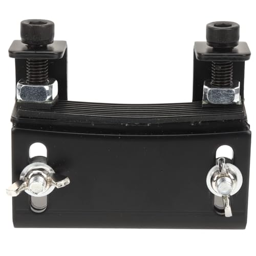 Kissmii Drum Booster Elektronisches Drum-Pad E-Drum E-Lifter Drum-Pedalständer Bass Drum-Plattform-Lifter (Schwarz) von Kissmii