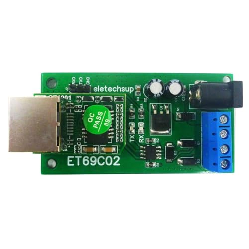 Kissmii ET69C02 Ethernet-Netzwerk IP RJ45 zu RS485 Buskonverter für Modbus RTU Master Slave Client Server MQTT PLC Kissmii ET69C02 Ethernet-Netzwerk IP RJ45 zu RS485 Buskonverter für Modbus RTU Master Slave Client Server MQTT PLC von Kissmii