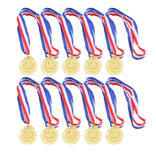 Kissmii Goldmedaillen mit Halsband im Gold-Silber-Bronze-Stil für Sportakademiker oder Jeden Anderen Wettbewerb Kissmii Goldmedaillen mit Halsband im Gold-Silber-Bronze-Stil für Sportakademiker oder Jeden Anderen Wettbewerb von Kissmii