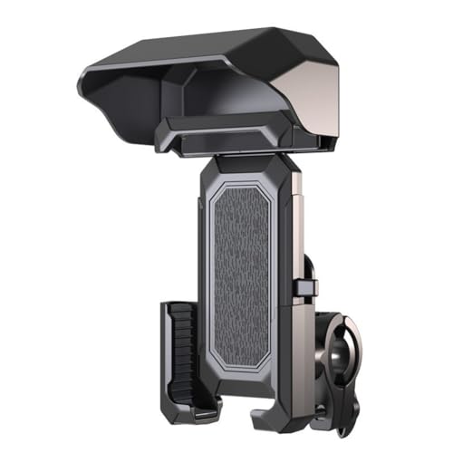 Kissmii Motorrad-Handyständer, Fahrrad-Handysitz, Wasserdichter Schatten, Lenker-Handyclip-Navigation Kissmii Motorrad-Handyständer, Fahrrad-Handysitz, Wasserdichter Schatten, Lenker-Handyclip-Navigation von Kissmii