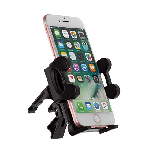 Kit Essentials Universal Auto Vent Handyhalterung - In Auto Smartphone Halterung mit Einstellbarer Breite und Lüftungsschlitzbefestigung - Sicherer und Sicherer Halt für iPhone, Samsung Galaxy, Huawei von Kit