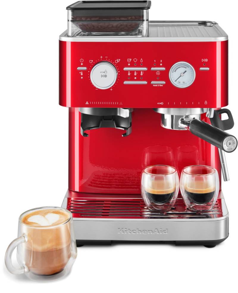 5KES6551ECA Artisan Siebträgermaschine liebesapfelrot von KitchenAid