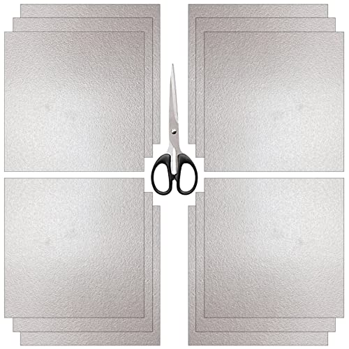 Kitlay, Upgrade-Wellenleiter-Abdeckungen, Mikrowelle, universelle Glimmerscheibe, super dicke Wärmeisolierung, Zubehör für alle Mikrowellen, zuschneidbar, 13 x 13 cm, mit Schere, 12 Stück von Kitlay