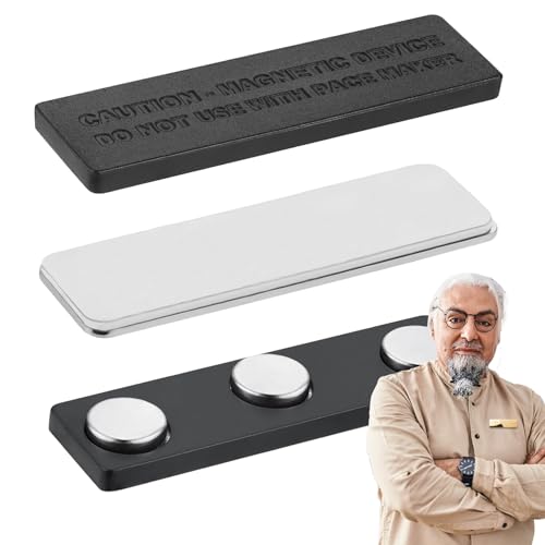 Kixolazr Magnetische Namensschilder - Namensschild Mit Magnet | Starker Magnetverschluss Wiederverwendbar Halter Für Uniformen Berufskleidung Damen Herren Schließfach Werkzeugkasten Whiteboard Kixolazr Magnetische Namensschilder - Namensschild Mit Magnet | Starker Magnetverschluss Wiederverwendbar Halter Für Uniformen Berufskleidung Damen Herren Schließfach Werkzeugkasten Whiteboard von Kixolazr