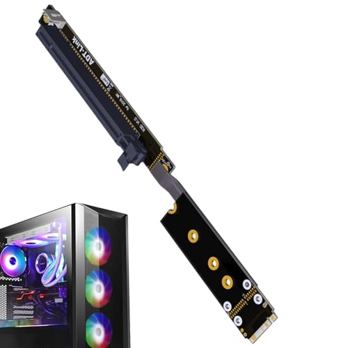 Kixolazr PCI-Extender – Grafikkarten-Adapter-Verlängerungskabel | Kühlung, vielseitige Riser-Karten-Unterstützung für verbesserte Workflow-Effizienz und Geräteflexibilität Kixolazr PCI-Extender – Grafikkarten-Adapter-Verlängerungskabel | Kühlung, vielseitige Riser-Karten-Unterstützung für verbesserte Workflow-Effizienz und Geräteflexibilität von Kixolazr