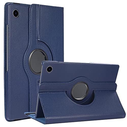 Kizaten Hülle für Samsung Galaxy Tab A8 10.5 Zoll Tablet, 360° Drehständer Schutzhülle Multi-Winkel Lederhülle Auto Schlaf/Wach Ständer für Samsung SM-X200/X205 von Kizaten